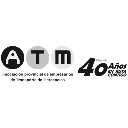 Logo de ATM, Asociación provincial de Autónomos de transporte de mercancías